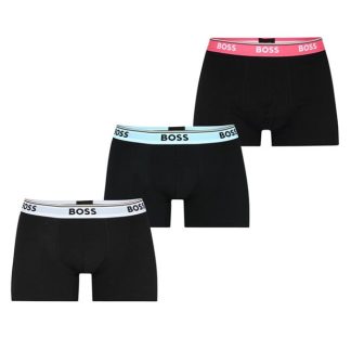 Boss Bodywear 3 Pack Power Boxer Shorts Men Trunks Blk/Blk/Blk 978 for sale