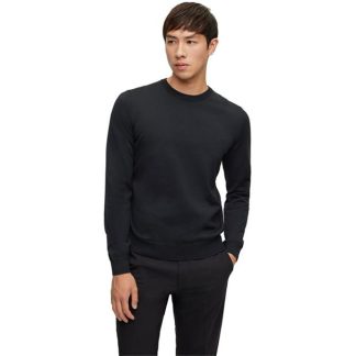 Boss Boss Botto-L 10243935 01 Men Jumpers Black 001 for sale