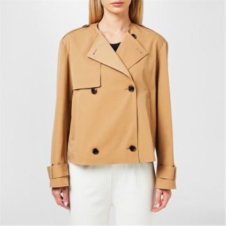 Boss Boss Camorea Trench Ld42 Women Med Beige 260  for sale