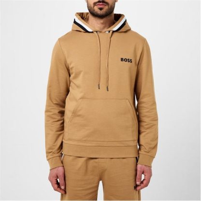 Boss Boss Iconic Hoodie 10249731 02 Men Medium Beige260  for sale