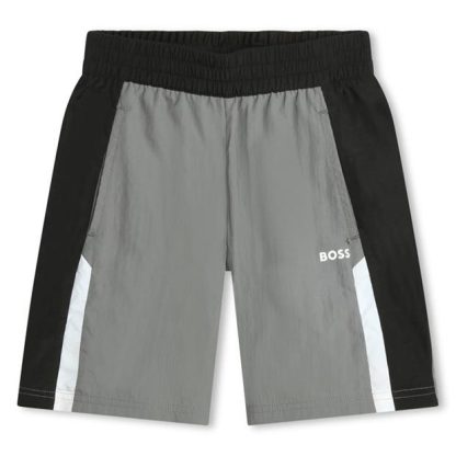 Boss Boss Lgo Shorts Jn42 Kids Med Grey 036  for sale