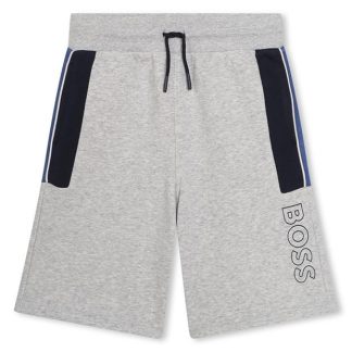 Boss Boss Lgo Shrts Jn42 Kids Jersey Shorts Grey A32 for sale