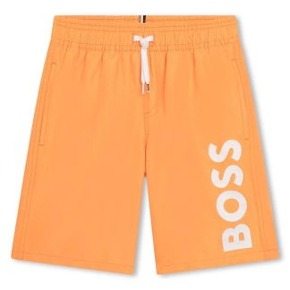 Boss Boss Lgo Swim Jn42 Kids Swim Shorts Tangerine 389 for sale