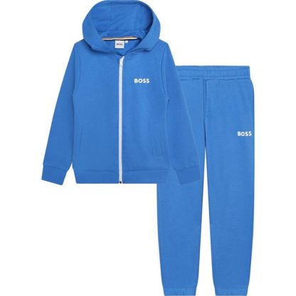 Boss Boss Lgo Tracksuit Jn34 Kids Clothing Sets Blue 846 for sale