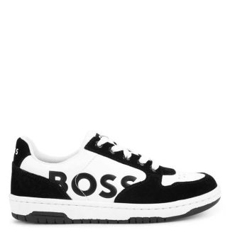 Boss Boss Lrg Lgo Trners Jn34 Kids Black 09B  for sale