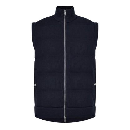 Boss Boss Mandolino 10252877 01 Men Gilets - Heavyweight Dark Blue 404 for sale