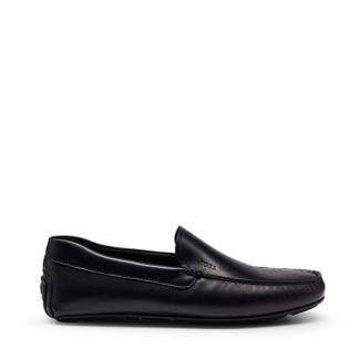 Boss Boss Noel Moc Lthr Sn43 Men Loafers Black 001 for sale