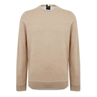 Boss Boss Onore 10250913 01 Men Jumpers Med Beige 261 for sale