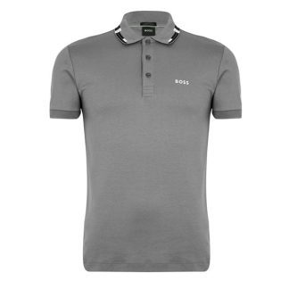 Boss Boss Paule Cttn Polo Sn42 Men Medium Grey  for sale