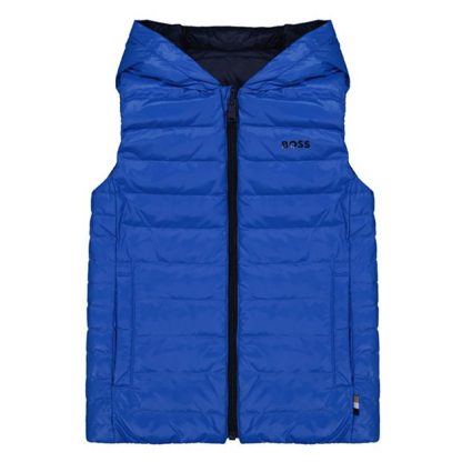 Boss Boss Rev Gilet Jn34 Kids Gilets - Heavyweight Navy 846 for sale