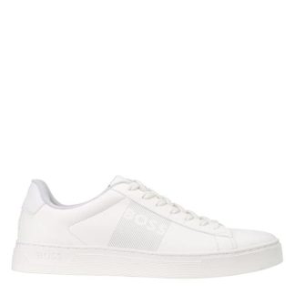 Boss Boss Rhys Tenn Ppr N 10249963 01 Men Low Trainers White 100 for sale