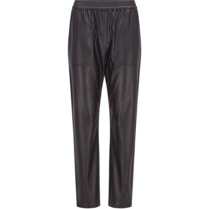 Boss Boss Tajogy Leather Trouser Women Black 001  for sale