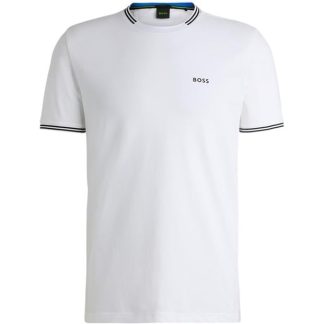 Boss Boss Taul 10255848 01 Men Regular Fit T-Shirts Natural 103 for sale