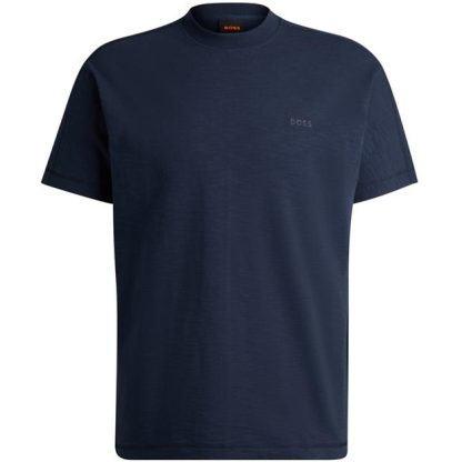 Boss Boss Te Denim 10262458 01 Men Oversized T-Shirts Open Blue 482 for sale