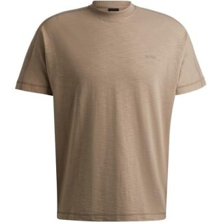 Boss Boss Te Denim 10262458 01 Men Oversized T-Shirts Open Brown 246 for sale