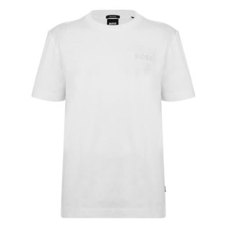 Boss Boss Tiburt 423 10258130 01 Men Regular Fit T-Shirts White for sale