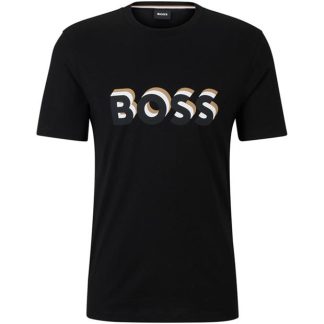 Boss Boss Tiburt 427 10247153 01 Men Regular Fit T-Shirts Black for sale