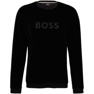 Boss Boss Velour Sweatshirt 10169063 04 Men Black 003  for sale