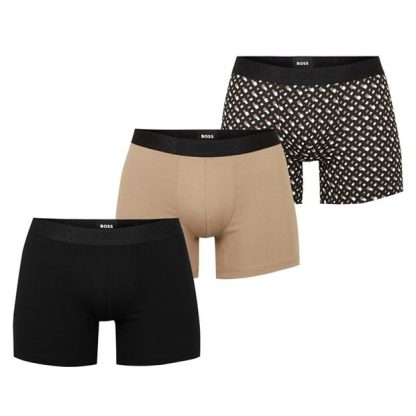 Boss Boxer Br 3P S 10248908 01 Men Boxers MonogramMlti995 for sale