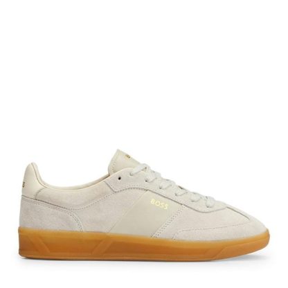 Boss Brenta Court Trainers Women Court Trainers Pastel Grey for sale