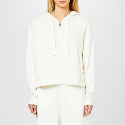 Boss C_Evacanza 10258221 01 Women Zip Hoodies Open White 118 for sale