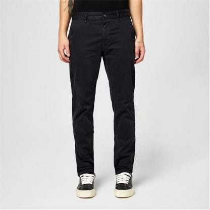 Boss Chino Slim Trousers Men Chinos Black 001 for sale