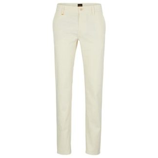 Boss Chino Slim Trousers Men Chinos LtBeige 277 for sale