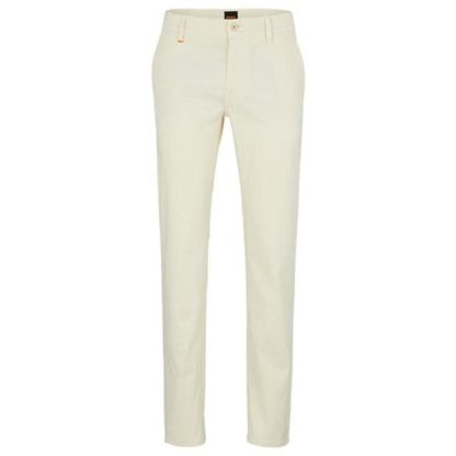 Boss Chino Slim Trousers Men Chinos LtBeige 277 for sale