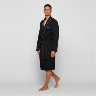 Boss Classic Kimono Men Robes / Gowns Black 001 for sale