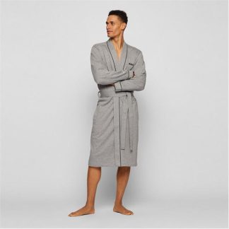 Boss Classic Kimono Men Robes / Gowns Medium Grey 033 for sale