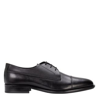 Boss Colby Cap Toe Derby Shoes Men Derby Shoes Black 001 for sale