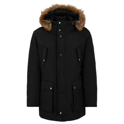 Boss Dadico 10214798 01 Men Parka Jackets Black 001 for sale