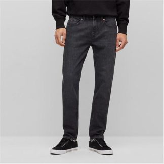 Boss Delaware Slim Jeans Men Slim Jeans Charcoal 016 for sale