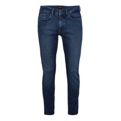 Boss Delaware Slim Jeans Men Slim Jeans Navy 414 for sale