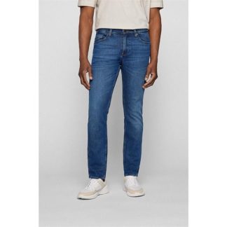 Boss Delaware Slim Jeans Men Slim Jeans Navy 417 for sale