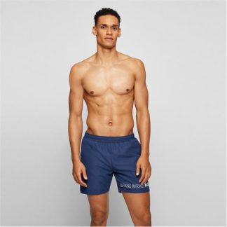 Boss Dolphin Swim Shorts Men Swim Shorts Navy 413 for sale