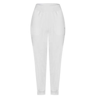 Boss Enjoy Fleece Jogging Bottoms Women Closed Hem Fleece Jogging Bottoms White 100 for sale