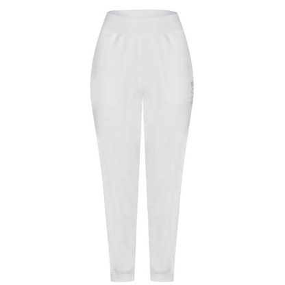 Boss Enjoy Fleece Jogging Bottoms Women Closed Hem Fleece Jogging Bottoms White 100 for sale