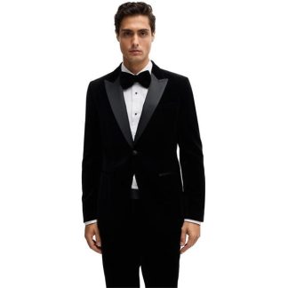 Boss H-Hutson-Tux-231 10247019 01 Men Suit Jackets Black 001 for sale