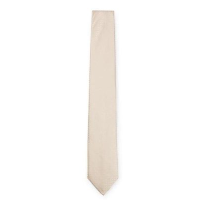 Boss HBB H-Tie 7.5 Txt Sn43 Unisex Light Beige 277  for sale