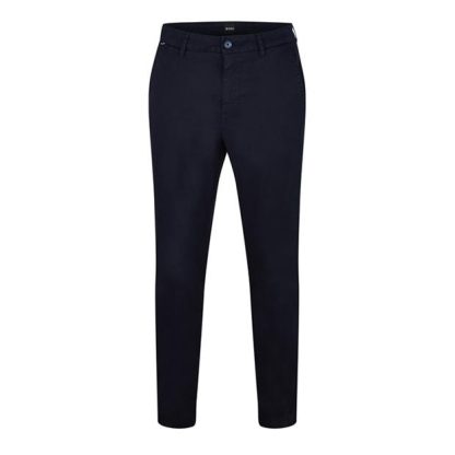 Boss HBB Kaiton Trs Sn42 Men Slim Fit Trousers Dark Blue 404 for sale