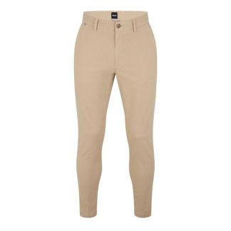 Boss HBB Kaiton Trs Sn42 Men Slim Fit Trousers Light Beige 276 for sale