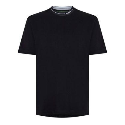 Boss HBG Tee 11 Sn42 Men Regular Fit T-Shirts Dark Blue 402 for sale