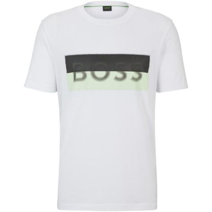 Boss HBG Tee 9 Sn42 Men Regular Fit T-Shirts White 100 for sale