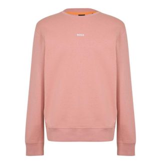 Boss HBO WeSmallcrew Sn42 Men Open Pink 695  for sale