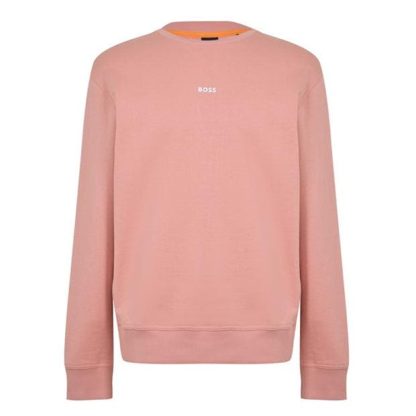 Boss HBO WeSmallcrew Sn42 Men Open Pink 695  for sale