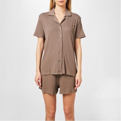 Boss HBW Alyssa Short Set Ld42 Women Dark Brown  for sale