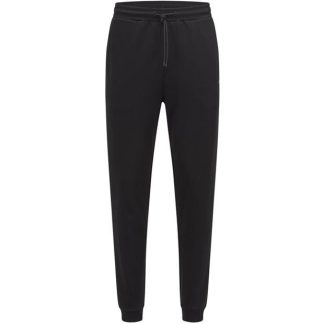 Boss Hadiko Pant Men Closed Hem Fleece Jogging Bottoms Black 001 for sale