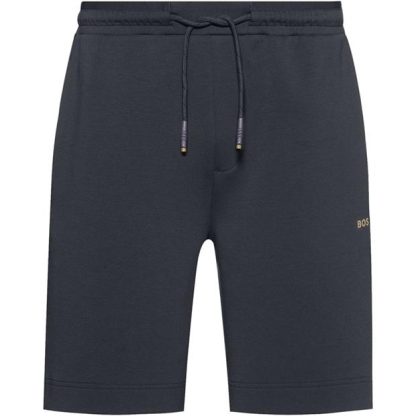 Boss Headlo 1 10250371 01 Men Fleece Shorts Dk Grey 027 for sale