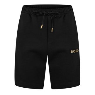 Boss Headlo 1 10256713 01 Men Fleece Shorts Black Gold for sale